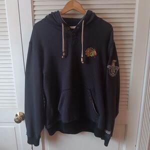 2015 Chicago Blackhawks NHL Playoffs Black Hoodie by CCM
